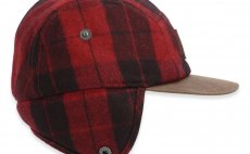 Zateplen epice Simms Coldweather Cap Red Buffalo Plaid