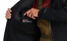 Zateplen� ryb��sk� bunda Simms Bulkley Jacket Black