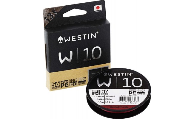 Spltan ra Westin W10 13 Braid 135 m Spltan ra Westin W10 13 Braid 135 m 0,08 mm - 6,0 Kg Orchid Purple