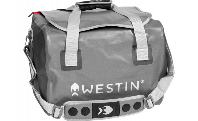 Vodovzdorn taka Westin W6 Boat Lurebag Silver & Grey Medium 40L Vodovzdorn taka Westin W6 Boat Lurebag Silver & Grey Medium 40L