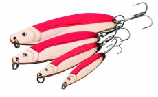 Pstruhov plandavka Kinetic Solo Salar UV Red & Copper