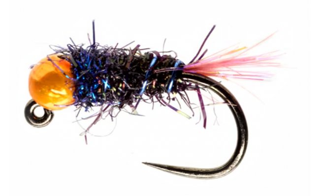 Rozv tungstenov jig s oranovou hlavikou modr B/P Rozv tungstenov jig s oranovou hlavikou modr B/P, vel. 16, 2,8 mm