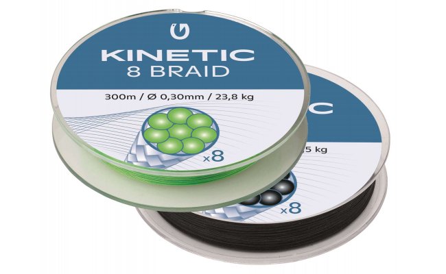 Spltan ra Kinetic 8 Braid 300 m Spltan ra Kinetic 8 Braid 300 m 0,14 mm - 11,5 Kg Black