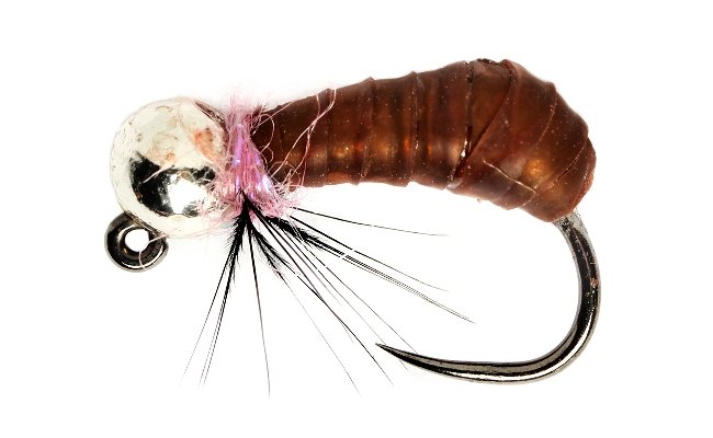 Tungstenov� jig Schr�nkov� chrost�k se st��brnou hlavi�kou B/P Tungstenov� jig Schr�nkov� chrost�k se st��brnou hlavi�kou B/P, vel. 14