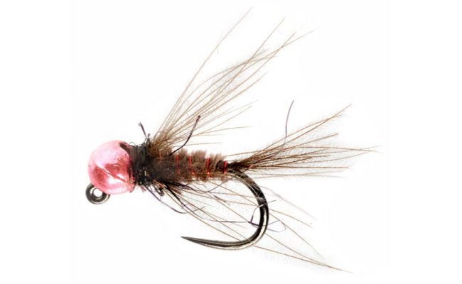 Rozv tungstenov jig s rovou hlavikou a CDC noikami B/P Rozv tungstenov jig s rovou hlavikou a CDC noikami B/P, vel. 16, 2,8 mm