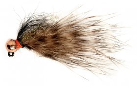 Tungstenov jig napodobujc drobnou ... Tungstenov jig napodobujc drobnou rybiku hnd-ern B/P, vel. 10, 3,8 mm