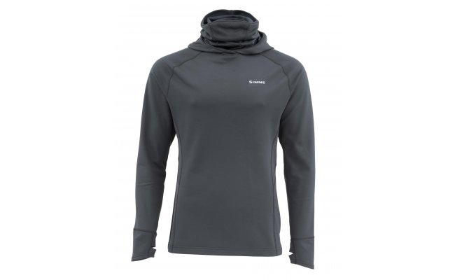 Funk�n� triko s kapuc� Simms ExStream Core Top Raven Funk�n� triko s kapuc� Simms ExStream Core Top Raven S