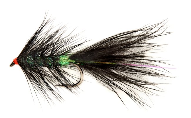 Rozův Woolly Bugger černo-zelený B/P Rozův Woolly Bugger černo-zelený B/P, vel. 10