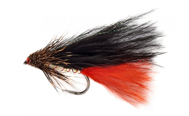 Rozv Muddlerov streamer erno-erven B/P Rozv Muddlerov streamer erno-erven B/P, vel. 8