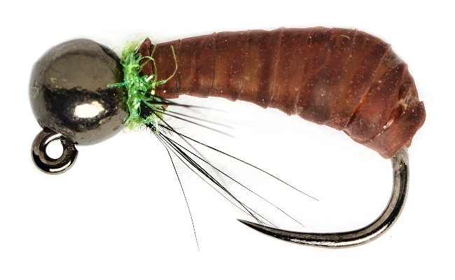 Tungstenov jig Schrnkov chrostk s niklovou hlavikou B/P Tungstenov jig Schrnkov chrostk s niklovou hlavikou B/P, vel. 12