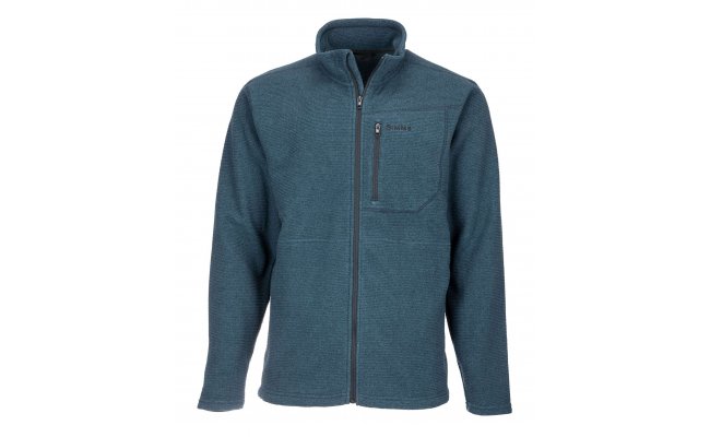 Ryb��sk� mikina Simms Rivershed Full Zip Dark Moon Ryb��sk� mikina Simms Rivershed Full Zip Dark Moon S