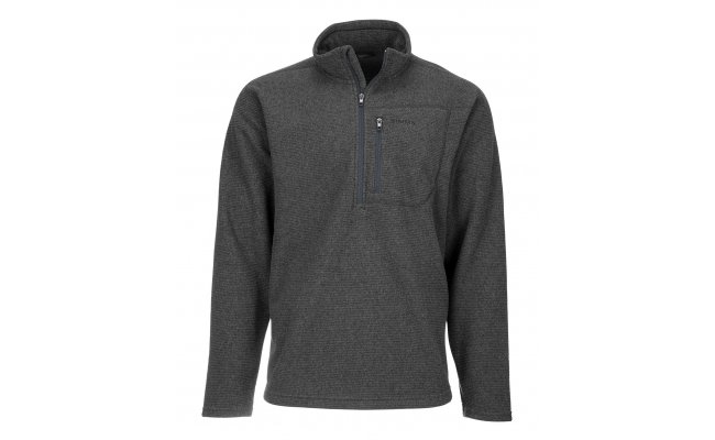 Ryb��sk� mikina Simms Rivershed Quarter Zip Carbon Ryb��sk� mikina Simms Rivershed Quarter Zip Carbon S