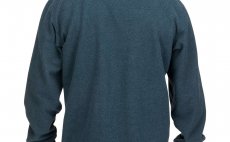 Rybsk mikina Simms Rivershed Quarter Zip Dark Moon - Zadn strana