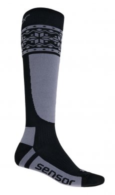 Functional Socks Sensor Thermosnow Norway Black/Grey