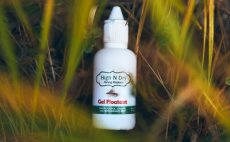 Gelov� floatant na such� mu�ky Guideline High N Dry Gel Floatant - V akci