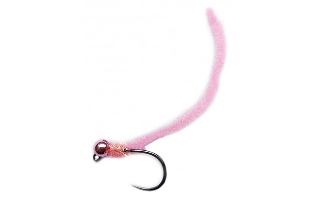Micro-Chenille Worm Jig s metalicky rovou hlavikou rov Micro-Chenille Worm Jig s metalicky rovou hlavikou rov, vel. 14