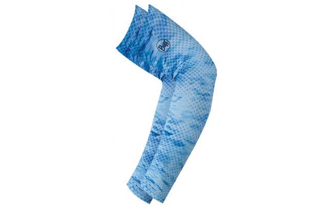 Ochrann rukvy Buff Original UV Arm Sleeves Camo Blue Ochrann rukvy Buff Original UV Arm Sleeves Camo Blue, M