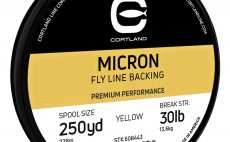 Podkladov ra Cortland Micron Backing Line lutozelen