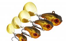 Rotan tpytka Westin Dropbite Spin Tail Jig Gold Rush
