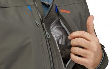 Ryb��sk� bunda Patagonia River Salt Jacket Forge Grey