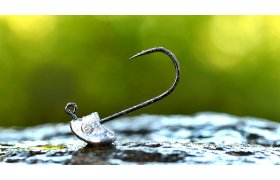 Bezprotihrotov� jigov� h��ky s hlavi�kou ... Bezprotihrotov� jigov� h��ky s hlavi�kou RedBass StandUp Pro Sickle #8 - 13 mm, 1,0 g