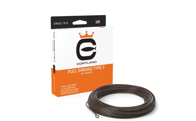 Mukask ra potpiv Cortland 444 FULL SINKING TYPE 3 Classic Mukask ra potpiv Cortland 444 FULL SINKING TYPE 3 Classic WF #4 - Hnd