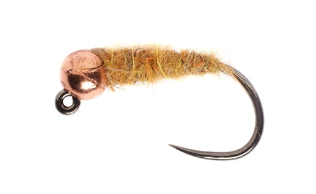 Tungstenov jig s mdnou hlavikou a hoicov lutm tlkem B/P Tungstenov jig s mdnou hlavikou a hoicov lutm tlkem B/P, vel. 12