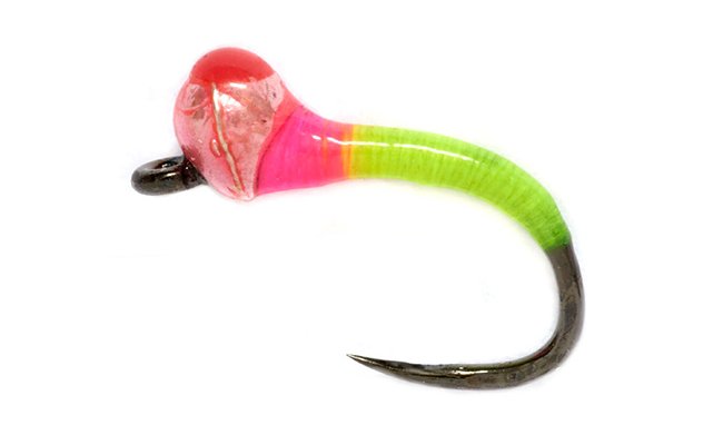 Zaten pakomr s erveno-rovou tungstenovou hlavikou zeleno-rov B/P Zaten pakomr s erveno-rovou tungstenovou hlavikou zeleno-rov B/P, vel. 14, 3,0 mm