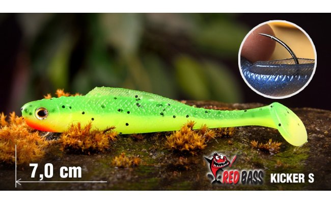 Ripper RedBass Kicker S - 70 mm Ripper RedBass Kicker S - 70 mm UV signln lut perle
