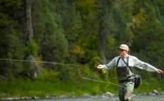 Brodc kalhoty Simms Freestone Stockingfoot Dark Gunmetal - V akci