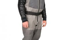 Brod�c� kalhoty Simms G4Z Stockingfoot Slate - P�edn� strana