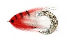 tikov streamer s Wiggle Tail ocskem erveno-bl