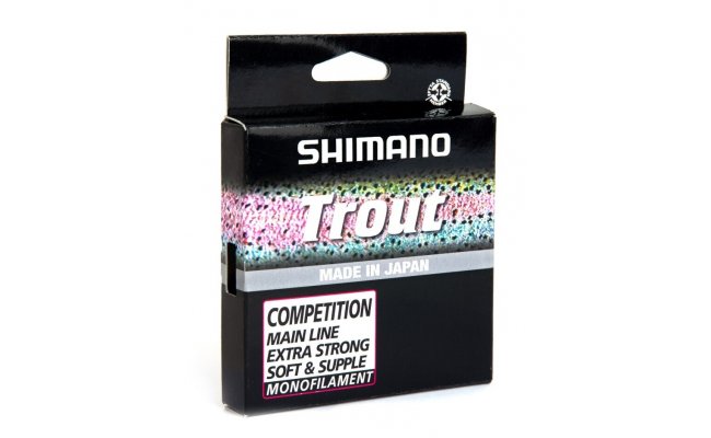 Monofiln� vlasec Shimano Trout Competition 150 m Monofiln� vlasec Shimano Trout Competition 150 m; 0,12 mm; 1,29 kg; �erven�