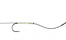 Nvazec pro tikov trubicov streamery Fulling Mill Tube Fly Wiggle Tail Trace Rig