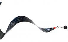 Nvazec pro tikov trubicov streamery Fulling Mill Tube Fly Wiggle Tail Trace Rig