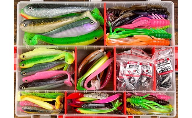 Sada nstrah na okouny, candty, tiky a pstruhy "eburaka" RedBass Sada nstrah na okouny, candty, tiky a pstruhy "eburaka" RedBass