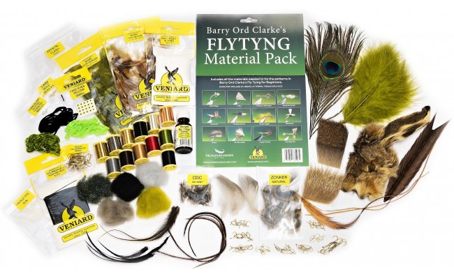 Sada vzacch materil pro zatenky Veniard Barry Ord Clarke's Flytyng Material Pack Sada vzacch materil pro zatenky Veniard Barry Ord Clarke's Flytyng Material Pack