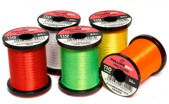 V�zac� nit Pro Floss Fulling Mill 110 Den V�zac� nit Pro Floss Fulling Mill 110 Den fluo fuchsiov�