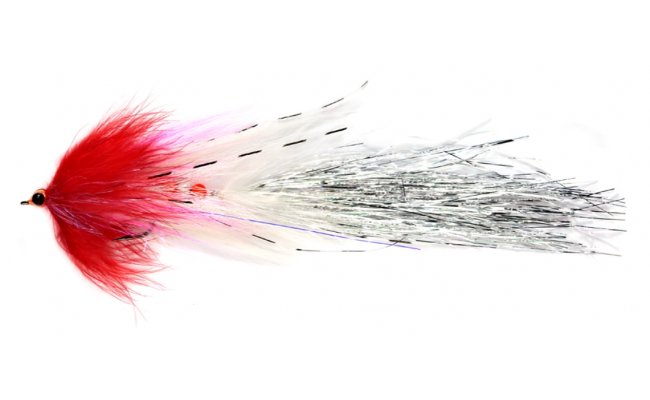 Dvoudln tikov streamer blo-erveno-stbrn RH Dvoudln tikov streamer blo-erveno-stbrn RH, vel. 4/0