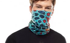 Multifunkn tek Buff Original CoolNet UV+ DeYoung Brown Flank Orange