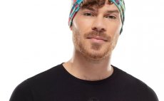 Multifunkn tek Buff Original CoolNet UV+ DeYoung Brown Flank Orange