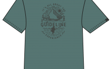 Mu�ka�sk� tri�ko Guideline The Waterfall ECO Tee Teal Blue