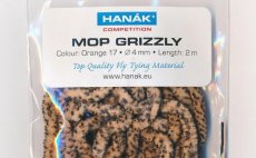 Speciální syntetická šenylka Hanák Competition MOP Chenille grizzly oranžová