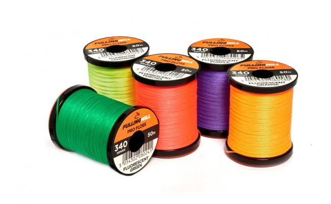 V�zac� nit Pro Floss Fulling Mill 340 Den V�zac� nit Pro Floss Fulling Mill 340 Den fluo fuchsiov�