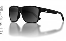 Polarizan brle Westin W6 Street 200F Mate Black High Light