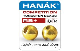 Tungstenov kuliky Hank Competition ... Tungstenov kuliky Hank Competition RS+ Zlat 2,3 mm, 20 ks