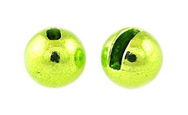 Tungstenov kuliky Knapek Hooks METALLIC Chartreuse Tungstenov kuliky Knapek Hooks METALLIC Chartreuse 2,0 mm, 10 pcs