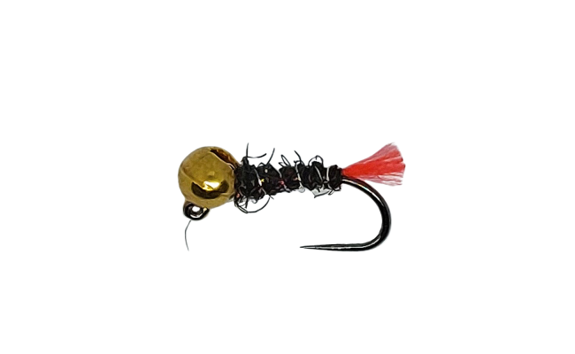 Tungstenov� jig Rudo�itka se zlatou hlavi�kou pav�m t�l��kem B/P Tungstenov� jig Rudo�itka se zlatou hlavi�kou pav�m t�l��kem B/P, vel. 14