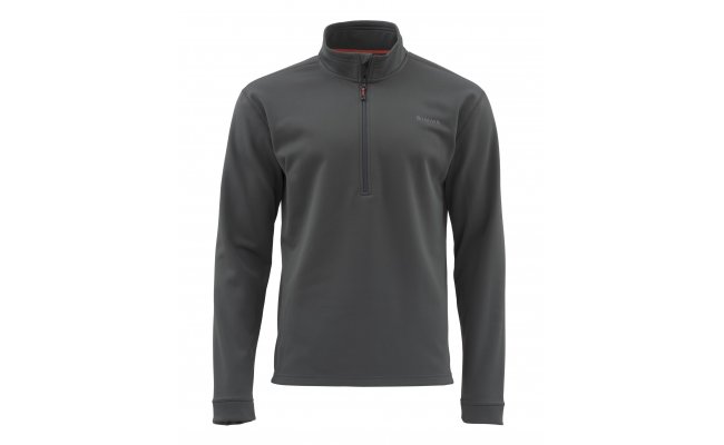Funkn mikina Simms Midweight Core Top Quarter-Zip Carbon Funkn mikina Simms Midweight Core Top Quarter-Zip Carbon S