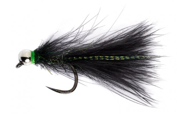 Jig streamer CDC Montana se stbrnou hlavikou B/P Jig streamer CDC Montana se stbrnou hlavikou B/P, vel. 12, 3,8 mm